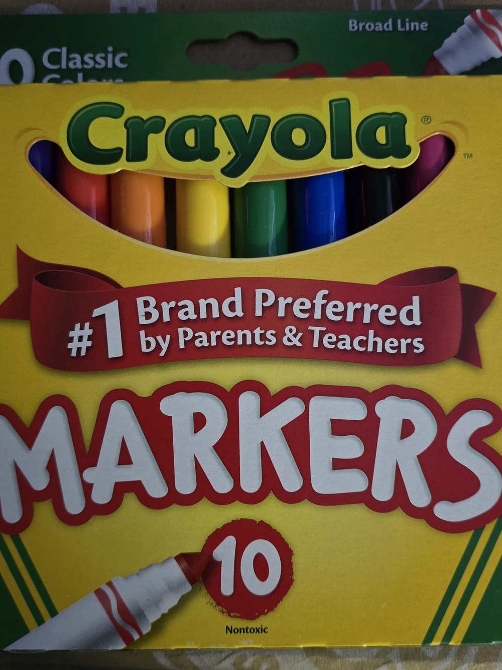 Crayola Markers - (2)Assorted Classic Colors (10 Pack)
